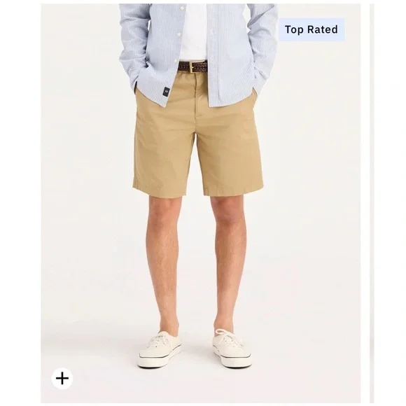 DOCKERS Men's Straight Fit Supreme Flex Ultimate 9.5" Shorts Size 48 - Picture 1 of 11